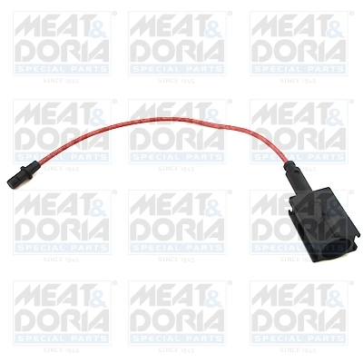 Warning Contact, brake pad wear